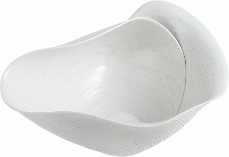 uniwell Handcrafted Ceramic Wash Basin Artistic Irregular Design Matte Vanity Table Top US-4003 Vessel Sink-picture-44