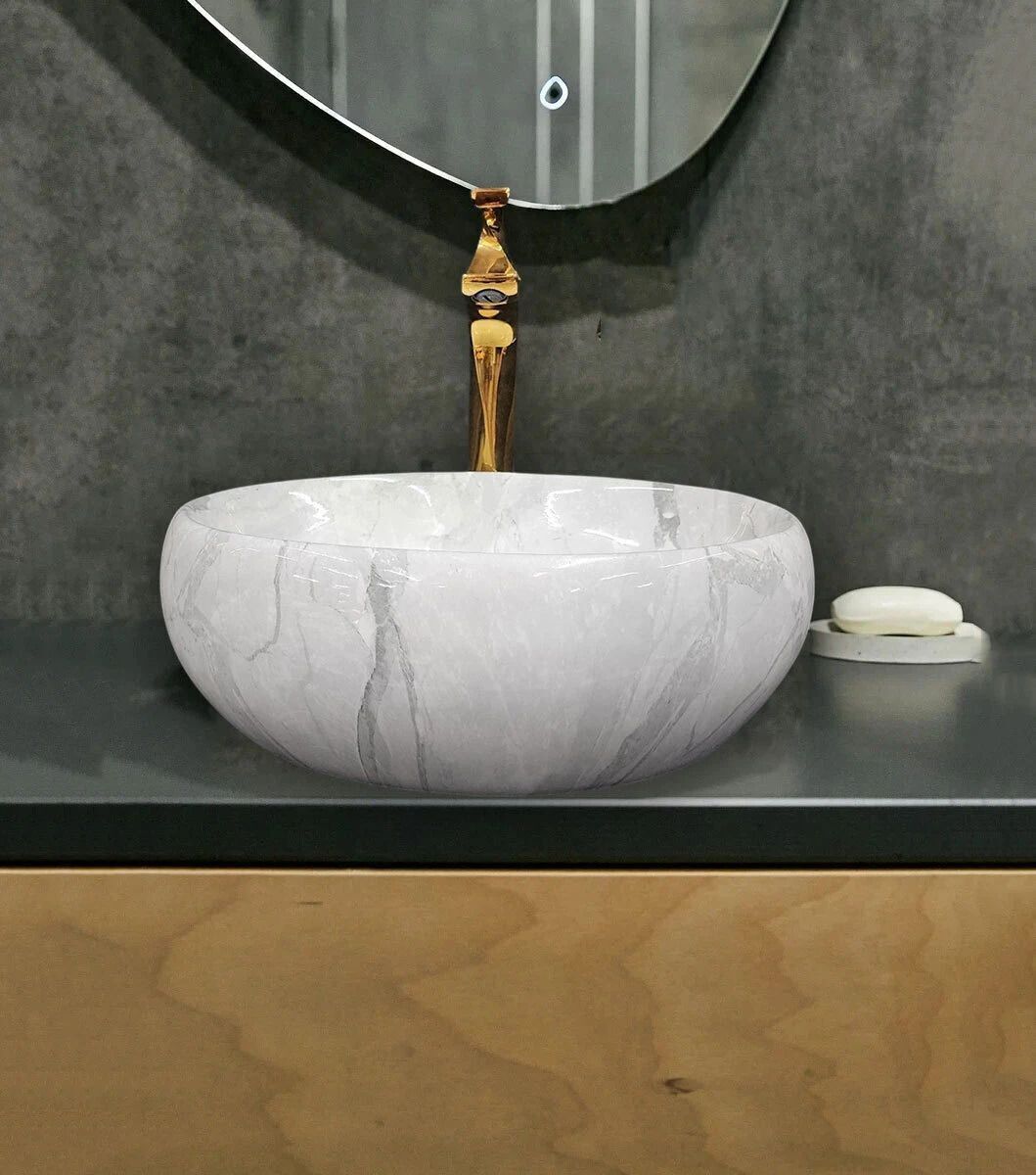 delta Premium Designer Ceramic (M08) Wash Basin (16*12*5)(M08) Table Top Basin-picture-21