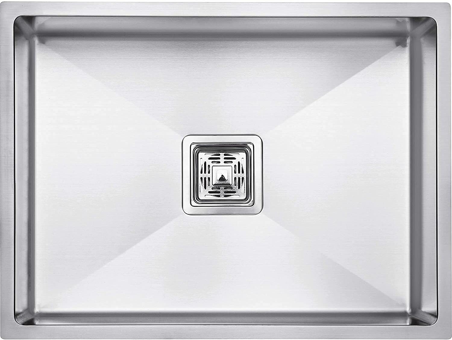 24x18x10 Kitchen Sink Single Bowl, 24 Inch, SS304, 16-Gauge Stainless Steel Sink HANDMADE KITCHEN SINK | 24X18X10 Vessel Sink-image-7