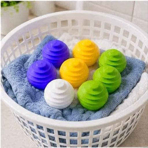 Big Washing Balls for Washing Machine Clothes Care Pack of 8 Washing Machine Dryer Lint Filter-image-26