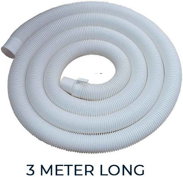 aquaroot 3 Meter Washing Machine Outlet Pipe Drain Pipe Corrugated Plastic Outlet Pipe Washing Machine Outlet Hose-picture-15