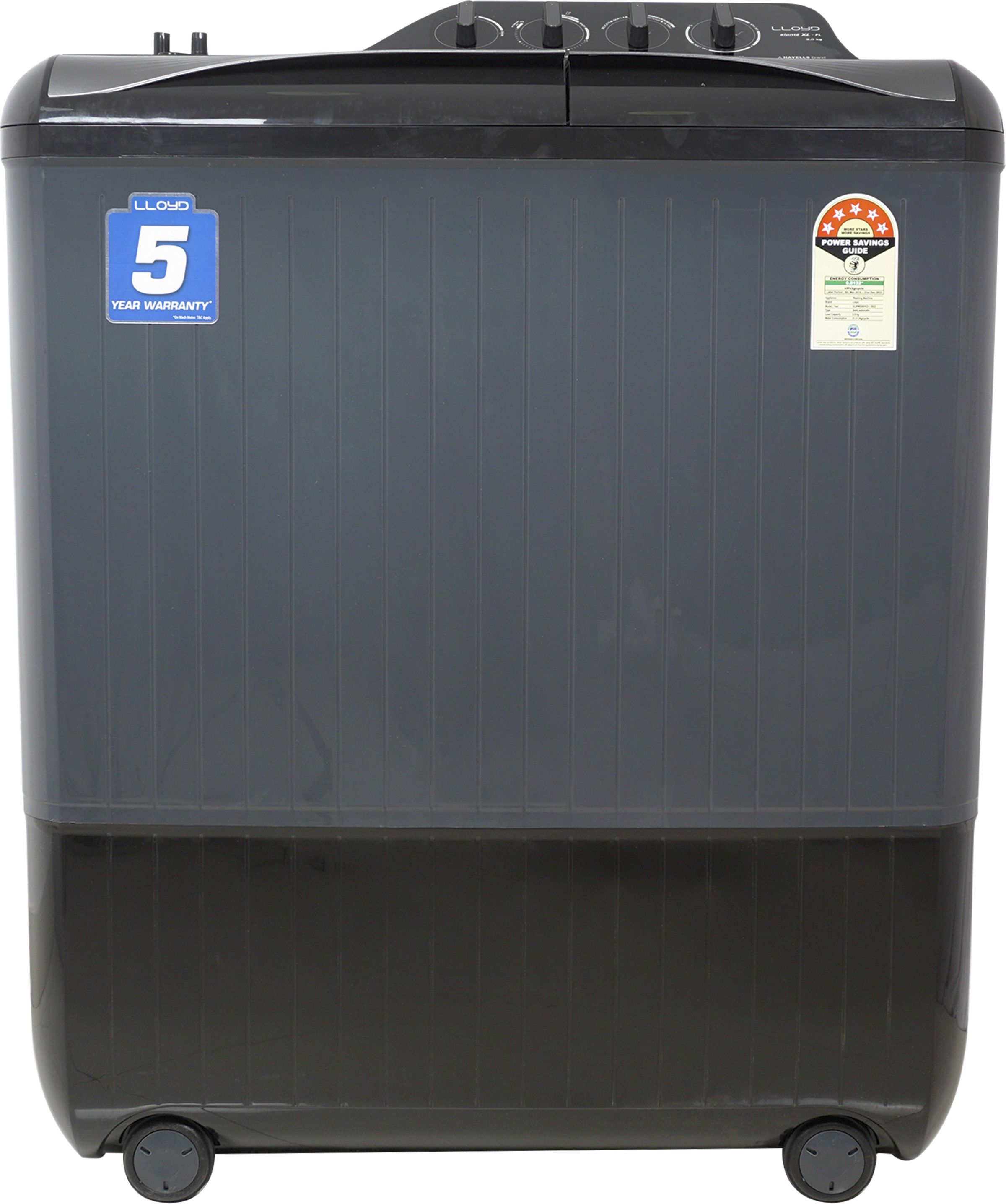 lloyd by havells 9 kg Semi Automatic Top Load Silver-picture-20