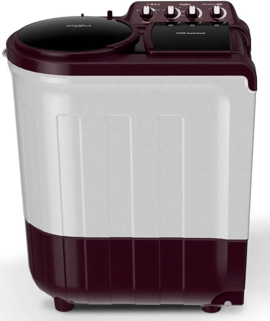 whirlpool 7 kg Semi Automatic Top Load Maroon-picture-11