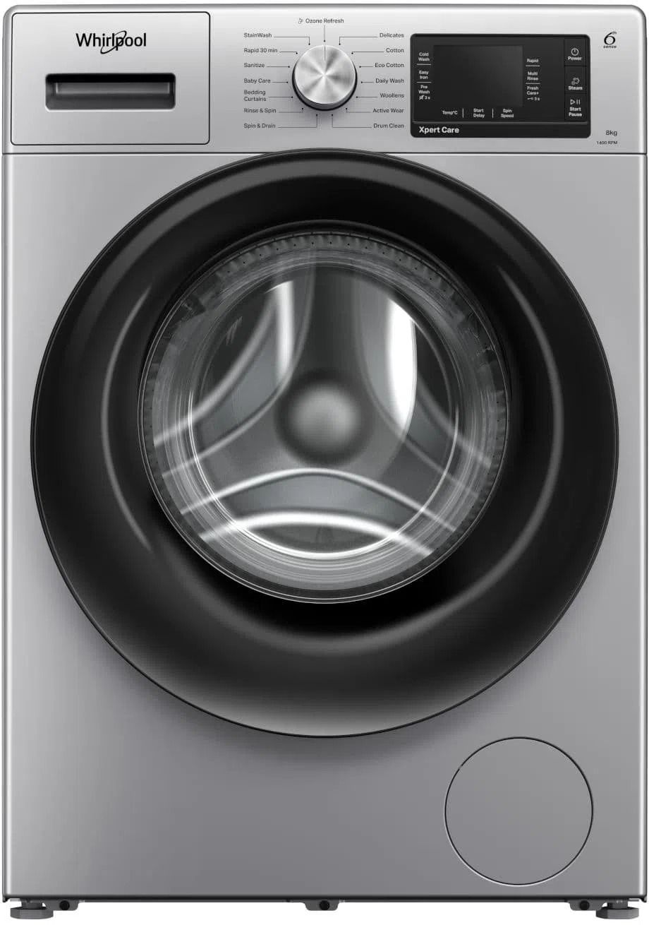 8 kg Fully Automatic Front Load with In-built Heater Black-image-45