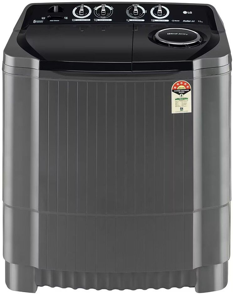 lg 9.5 kg Semi Automatic Top Load Black-picture-19