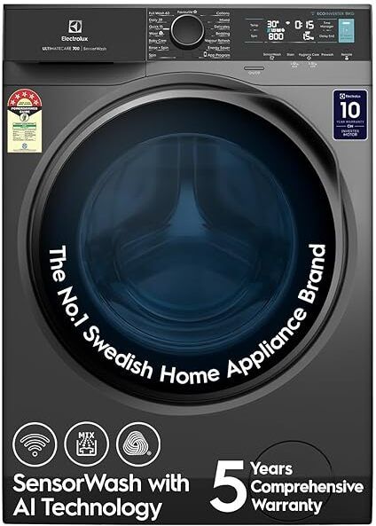 electrolux 11 kg Fully Automatic Front Load with In-built Heater Silver-picture-12