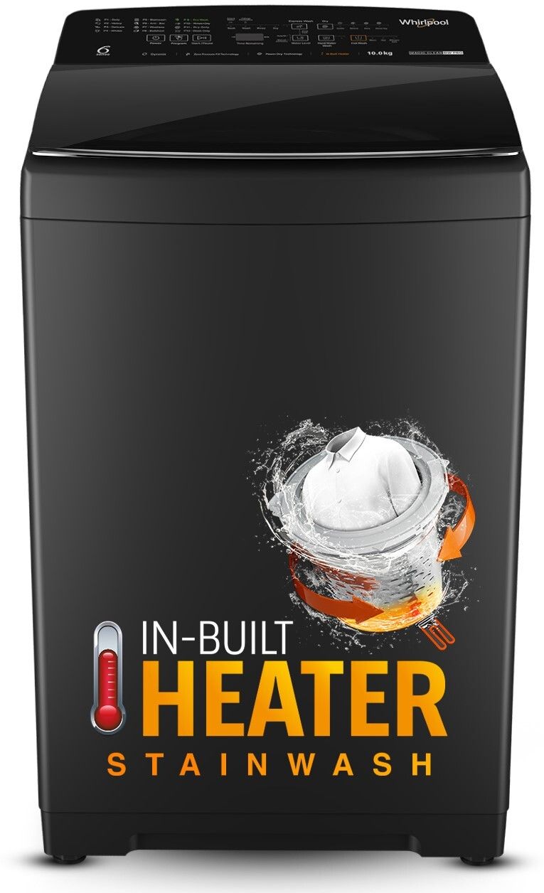 10 kg Fully Automatic Top Load with In-built Heater Grey