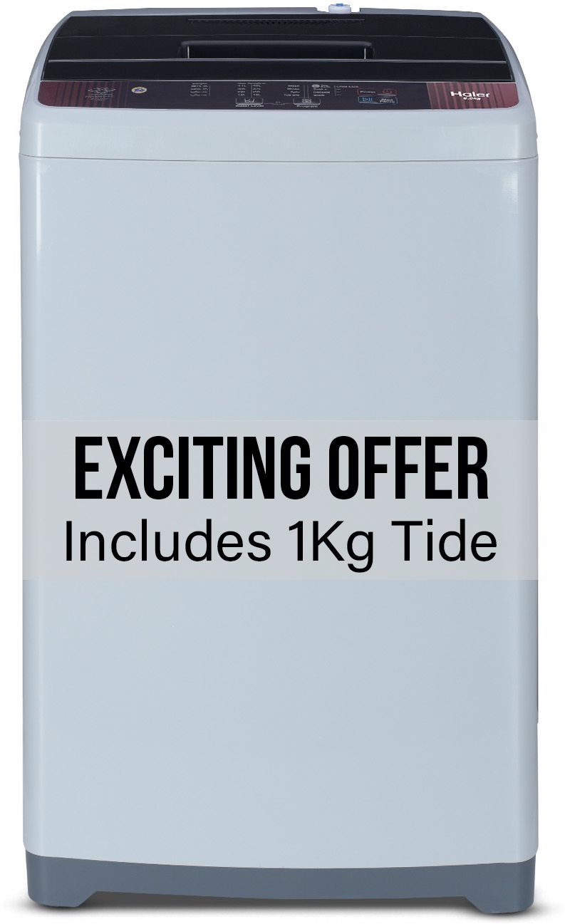 haier 8 kg Balance Clean Pulsator, Custom Wash Cycles with 15 Mins Quick Wash, Magic Filter Fully Automatic Top Load Brown, Grey-picture-26