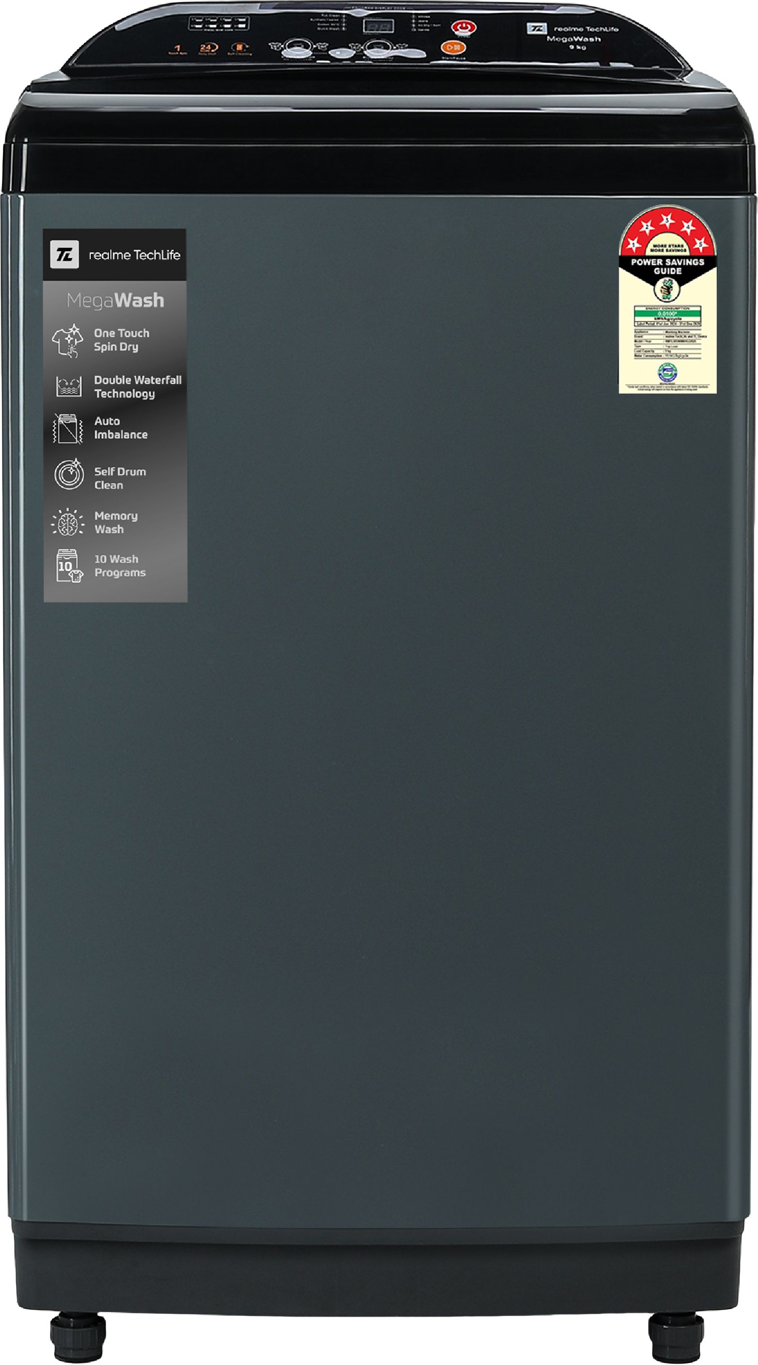 realme techlife 9 kg Fully Automatic Top Load Grey-picture-22