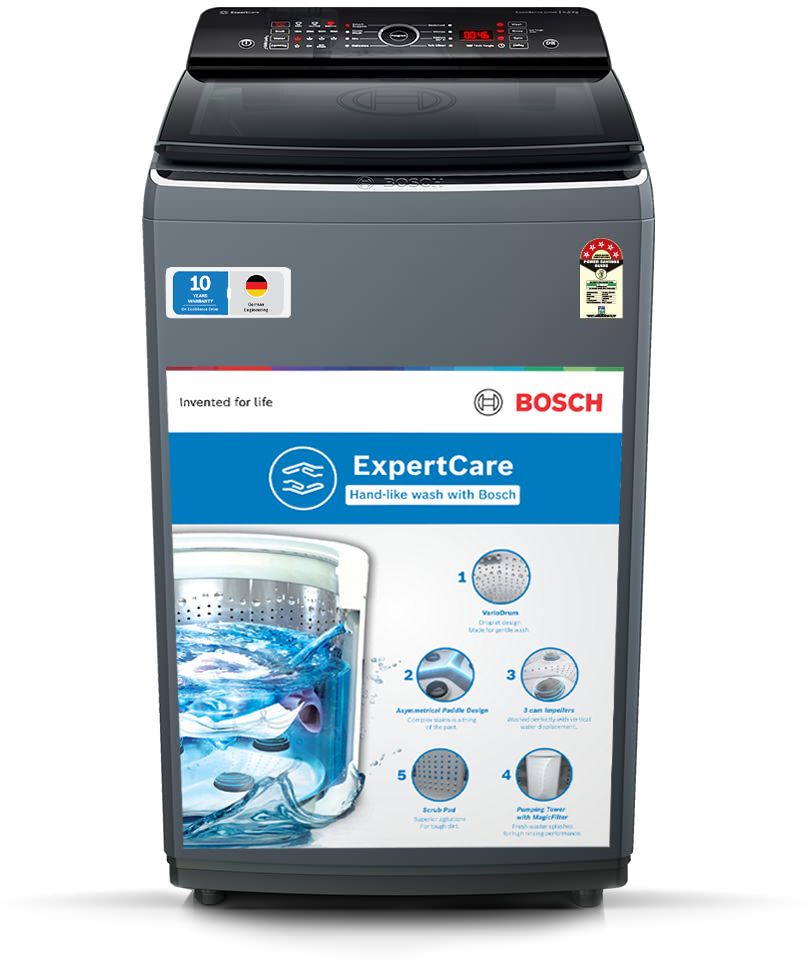 6.5 kg 5 Star With Vario Drum & Anti Tangle Program Fully Automatic Top Load Grey-image-4