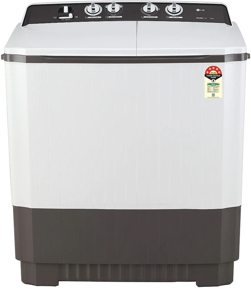 10 kg Semi Automatic Top Load Grey, White-image-40