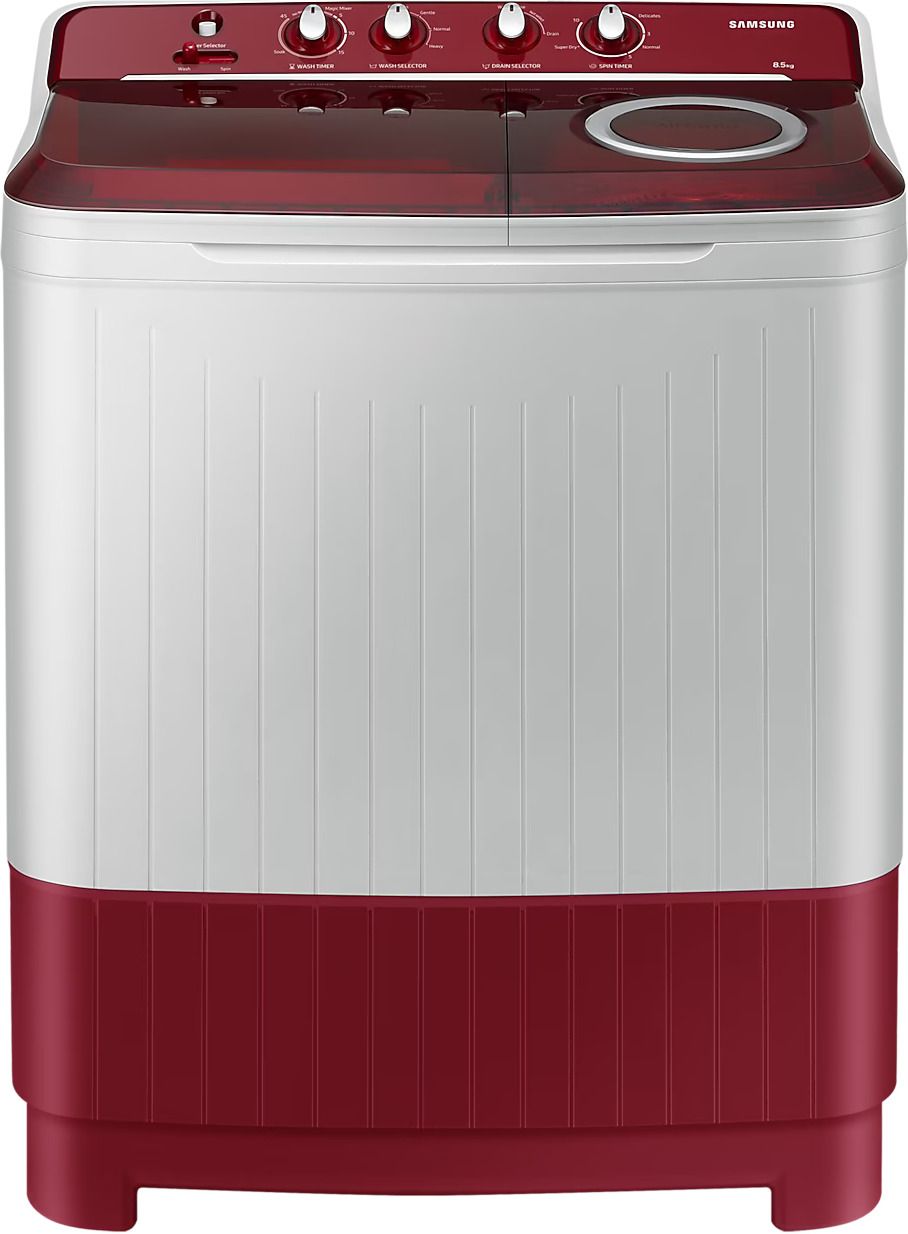 samsung 8.5 kg Semi Automatic Top Load Red-picture-15