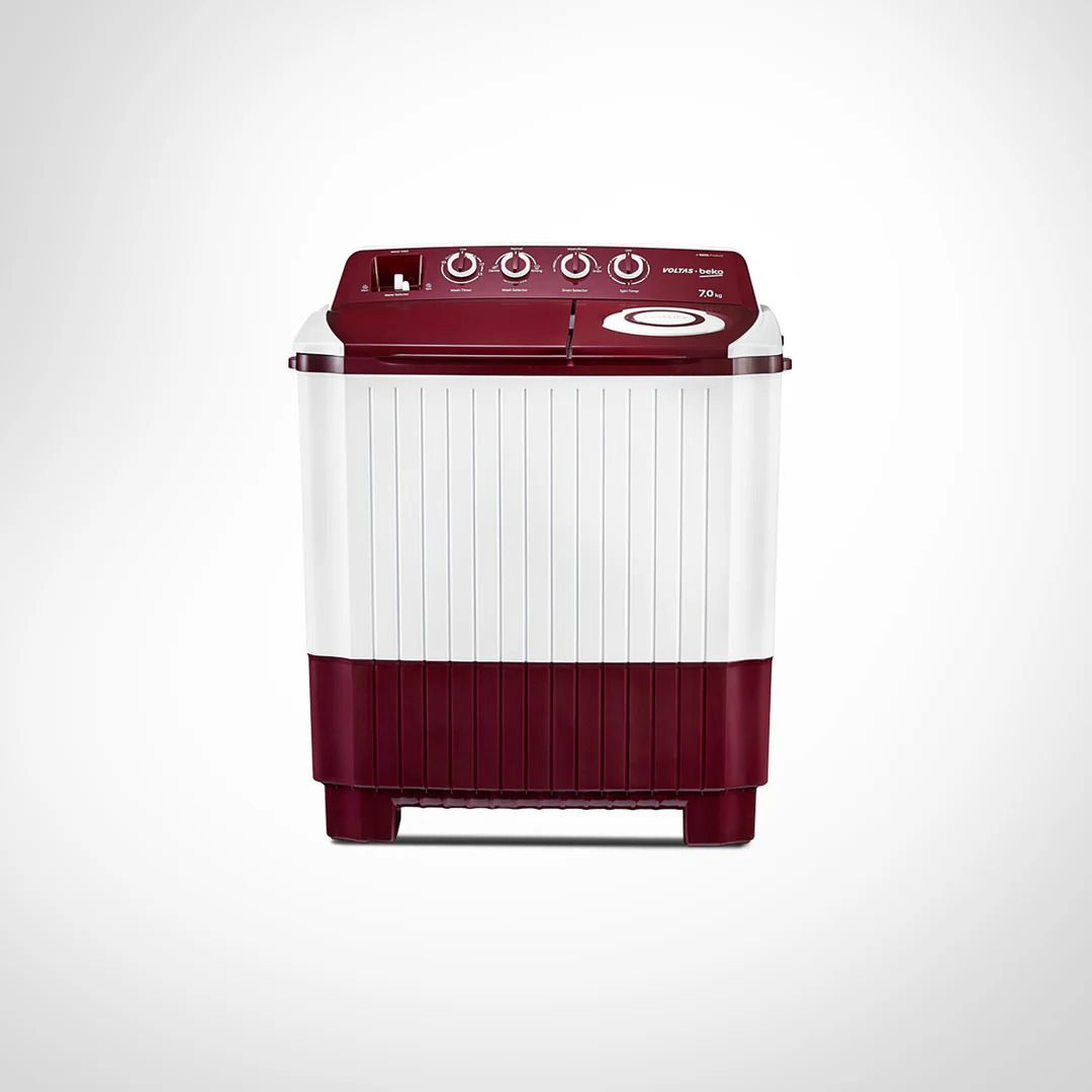 voltas beko 7 kg Semi Automatic Top Load Maroon-picture-25