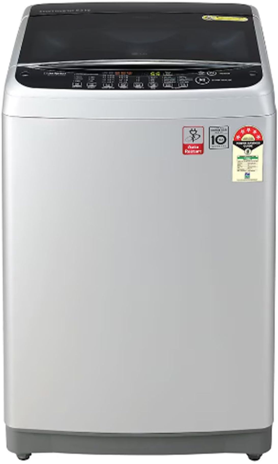 8 kg Fully Automatic Top Load with In-built Heater Silver-image-21