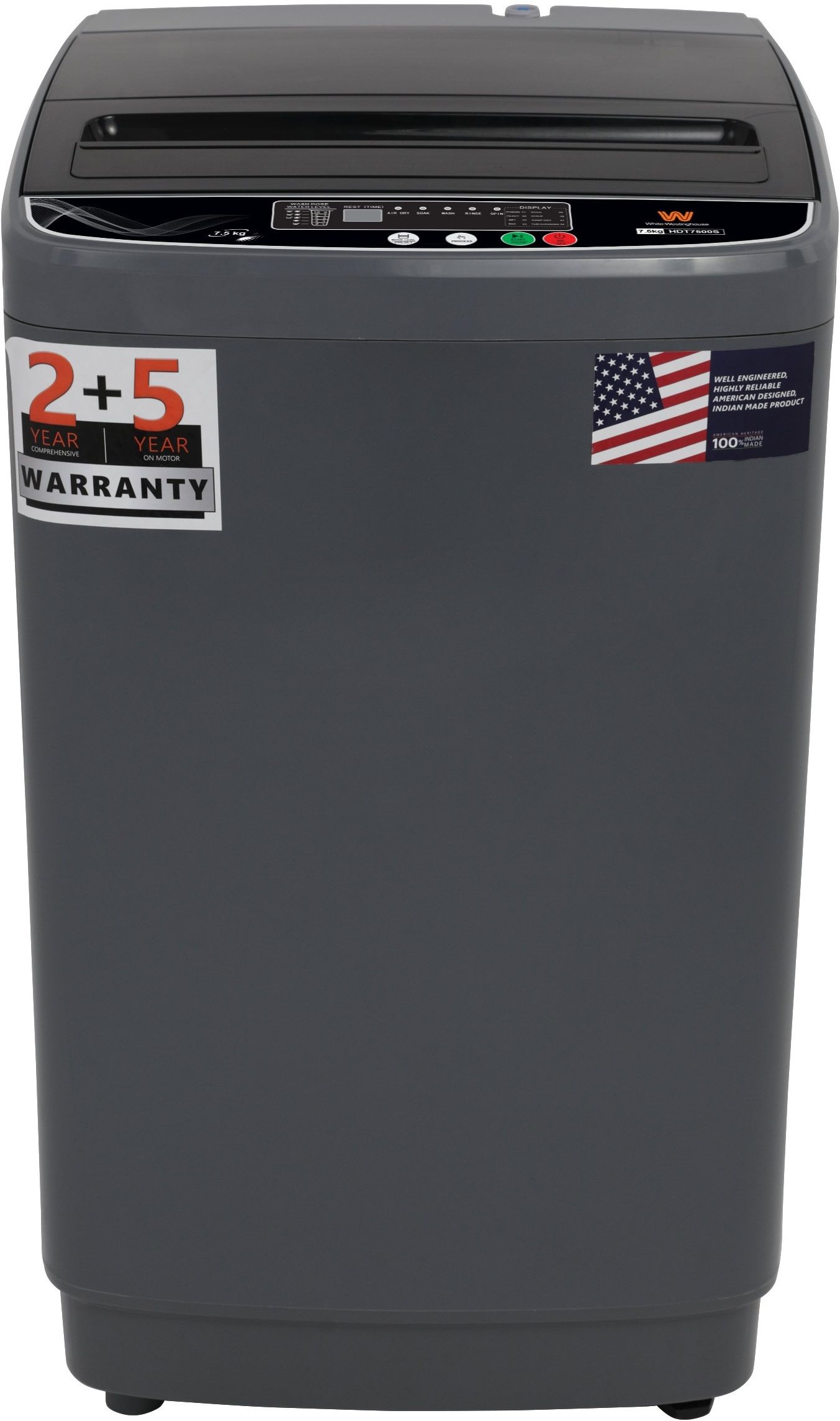 7.5 kg Fully Automatic Top Load Grey-image-28