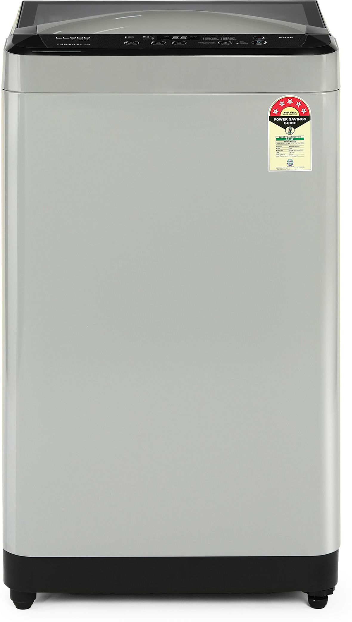 8 kg Washing Machine Fully Automatic Top Load Grey-image-2