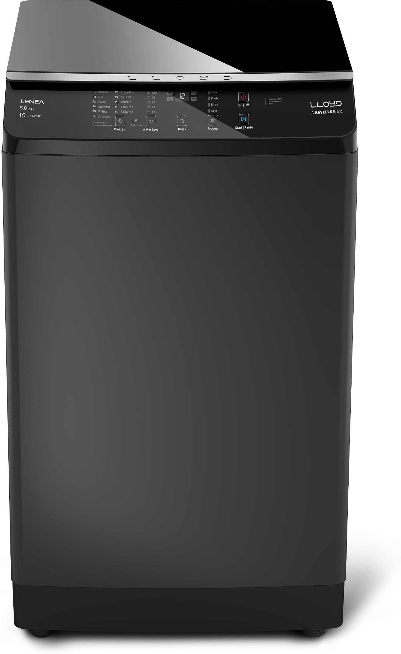 lloyd 8 kg Fully Automatic Top Load Black-picture-19