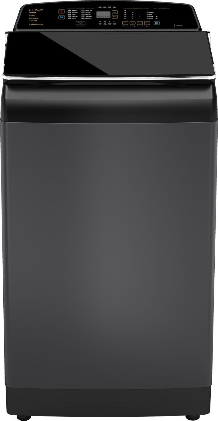 lloyd 8 kg Fully Automatic Top Load Black-picture-11