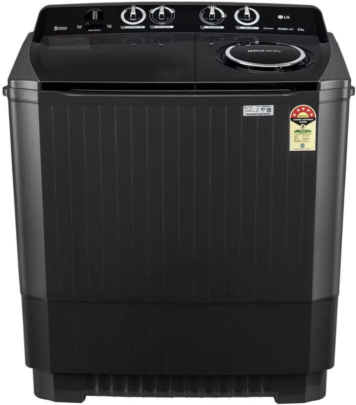 lg 8.5 kg Semi Automatic Top Load Black-picture-39