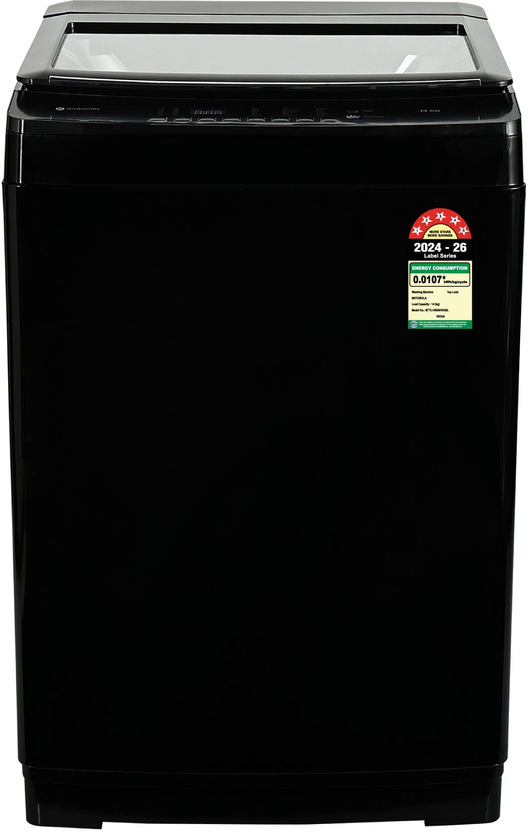motorola 14 kg Fully Automatic Top Load with In-built Heater Black-picture-7