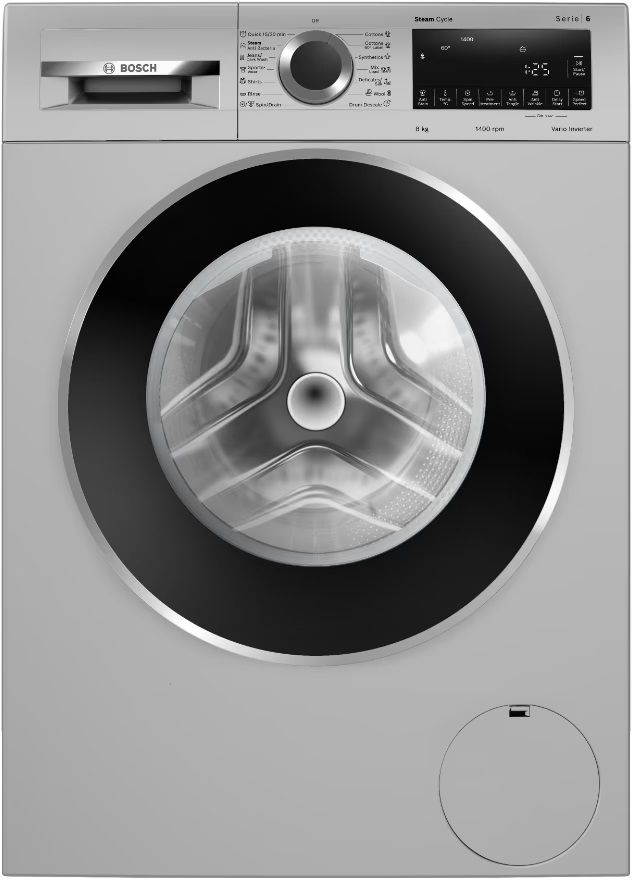 bosch 8 kg Fully Automatic Front Load with In-built Heater Silver-picture-31