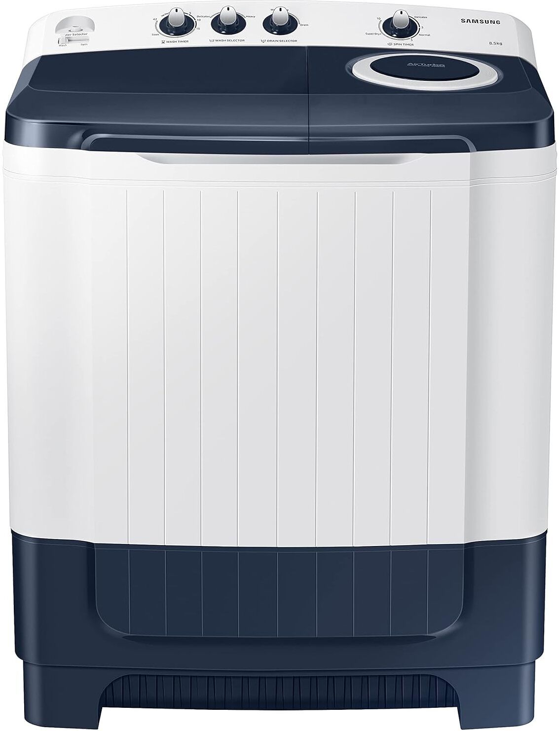 8.5 kg 5 star Semi Automatic Top Load White, Grey-image-44