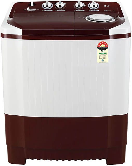 lg 7.5 kg Semi Automatic Top Load Maroon-picture-19