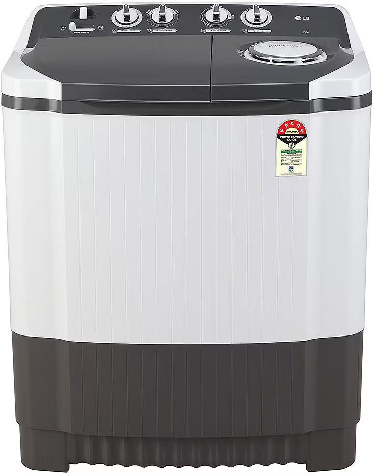 7.5 kg Semi Automatic Top Load Grey, White-image-23