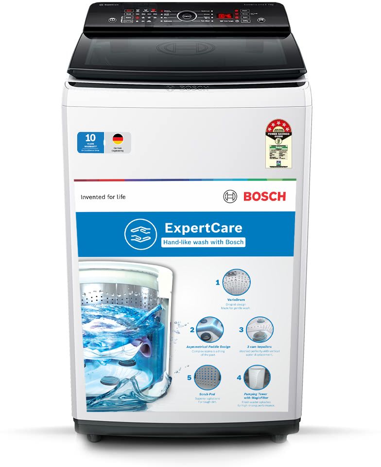 bosch 7 kg 5 Star With� Vario Drum & Anti Tangle Program Fully Automatic Top Load White-picture-14