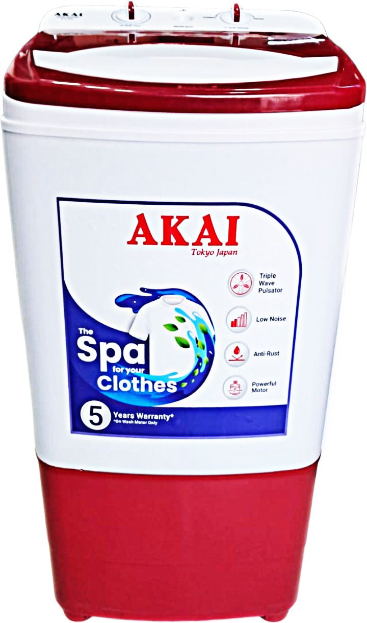 akai 8 kg Washer only White, Maroon-picture-27