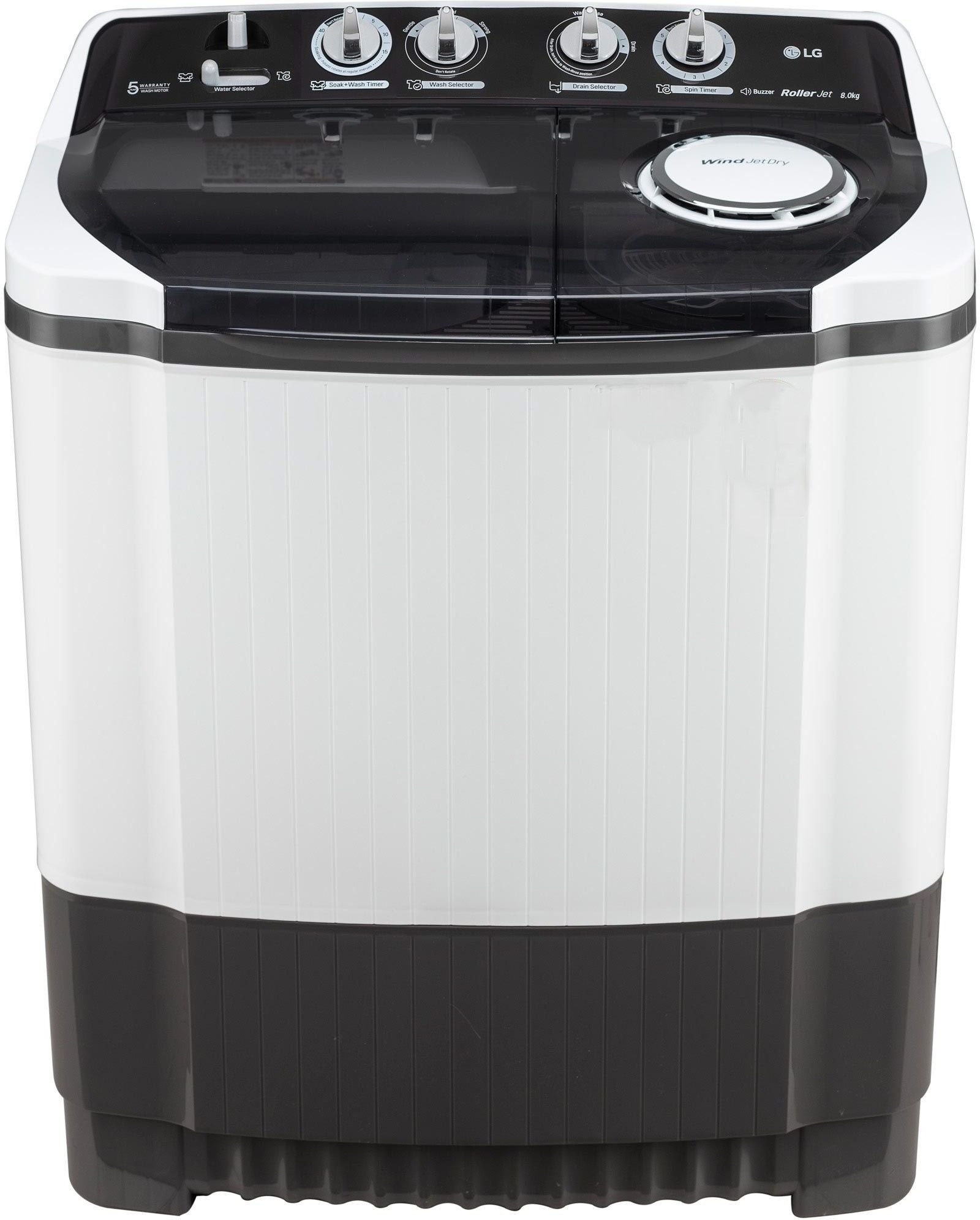 lg 8 kg Semi Automatic Top Load Grey-picture-18