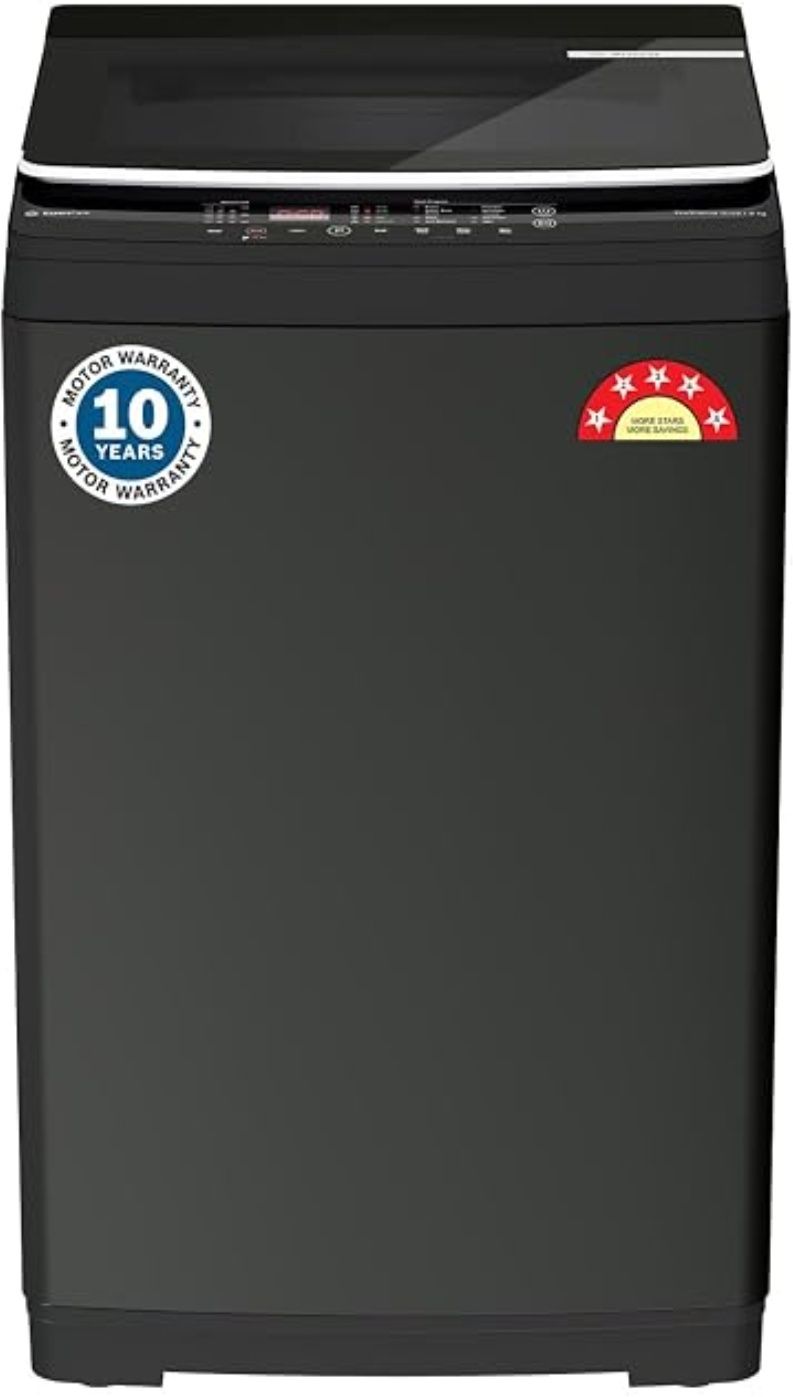 bosch 9 kg Fully Automatic Top Load with In-built Heater Black-picture-2