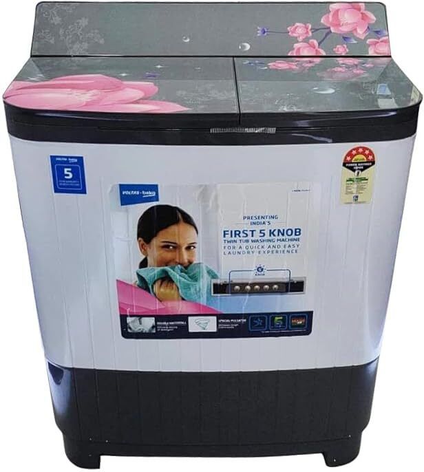 voltas beko 8.5 kg Semi Automatic Top Load Blue, White-picture-18