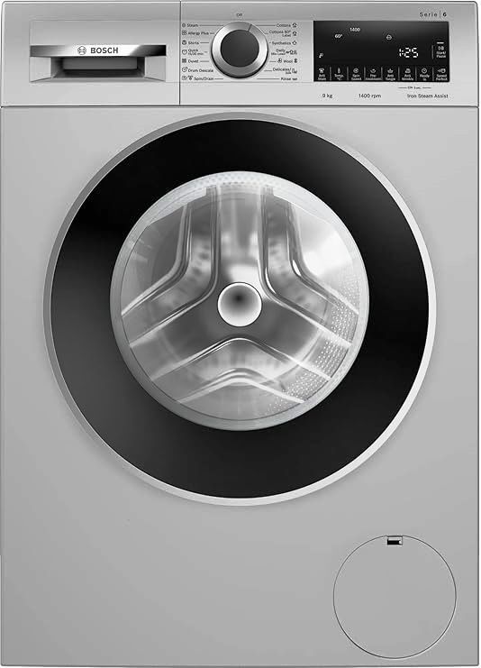 bosch 9 kg Fully Automatic Front Load with In-built Heater Silver-picture-39