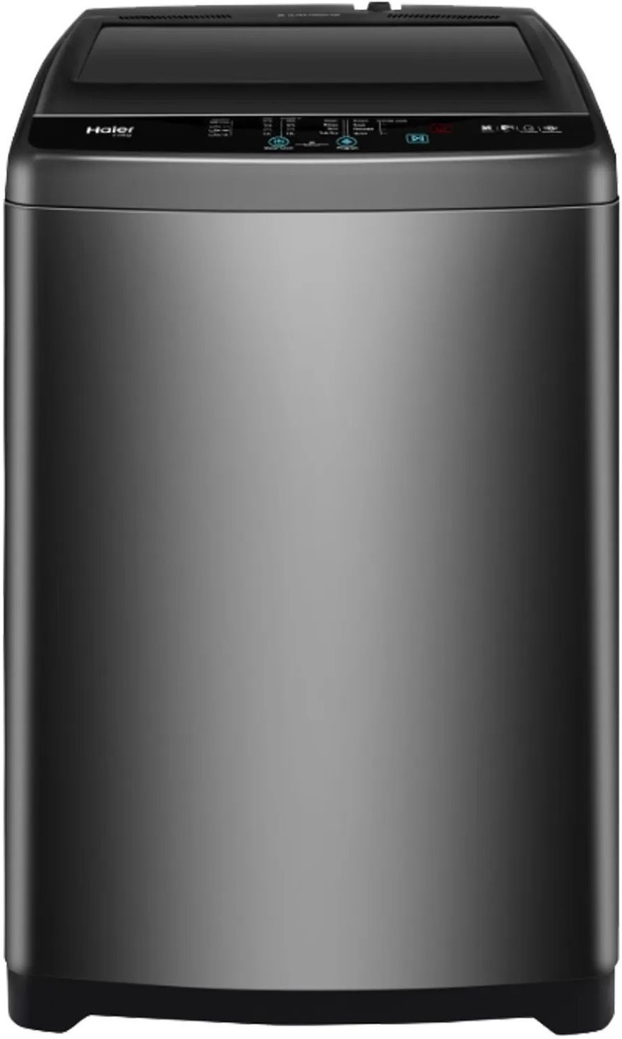haier 7 kg Fully Automatic Top Load with In-built Heater Grey, Black-picture-27