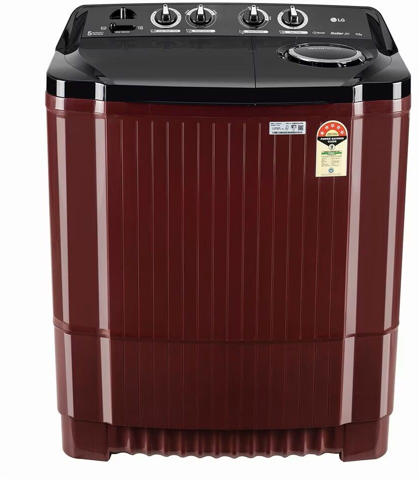 lg 11.5 kg Semi Automatic Top Load Red-picture-16