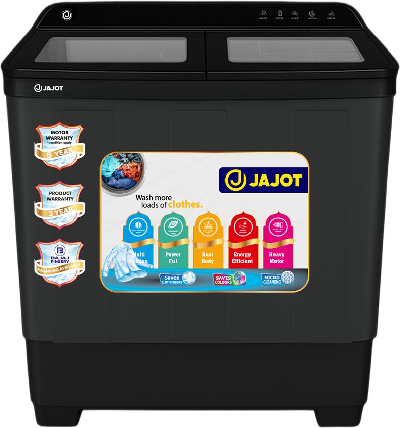 8.5 kg Semi Automatic Top Load Black-image-7