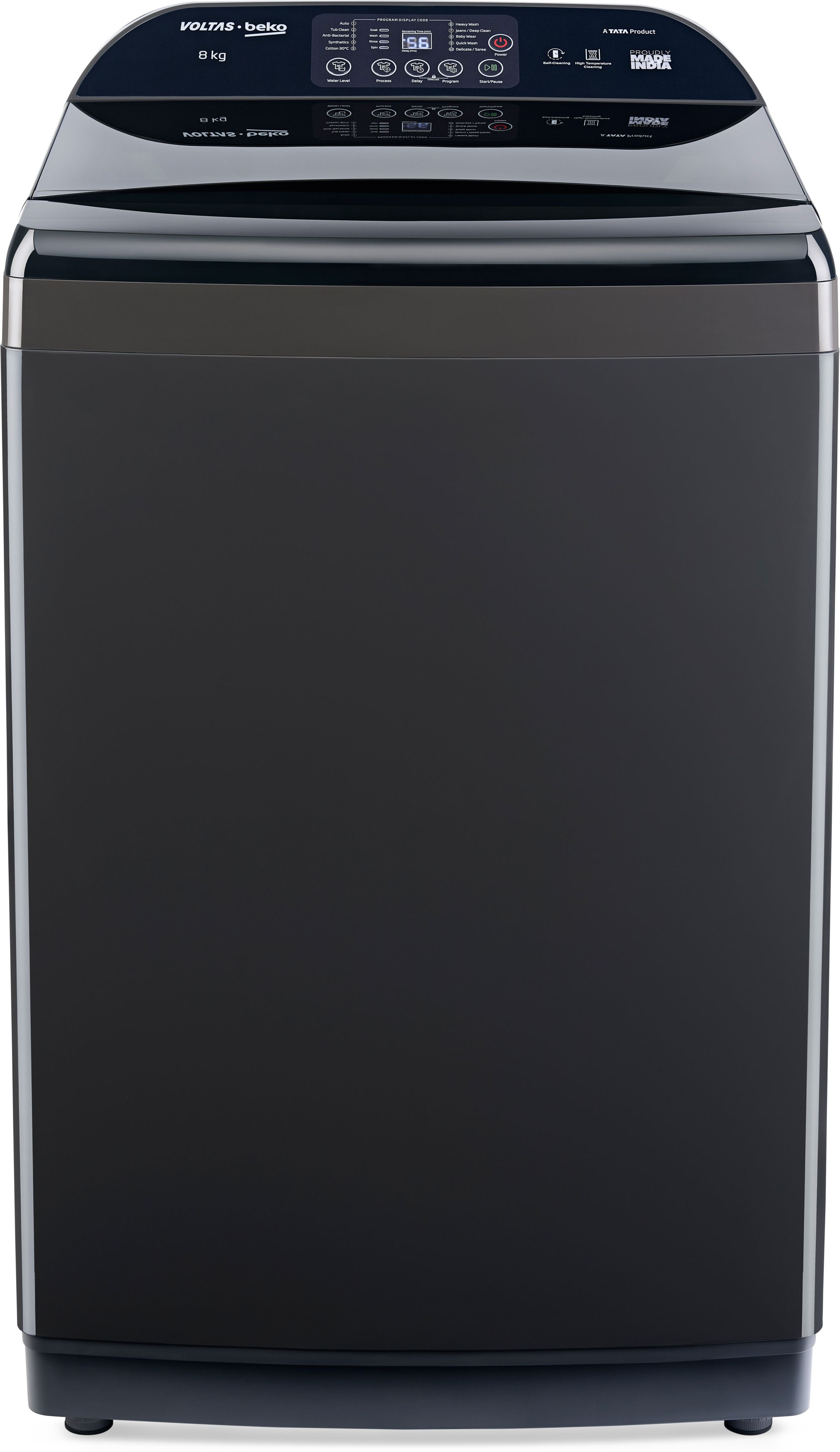 8 kg Fully Automatic Top Load with In-built Heater Grey-image-14