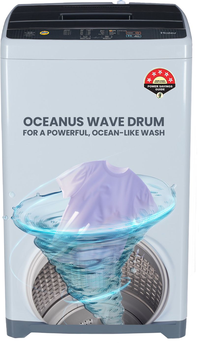 7 kg Balance Clean Pulsator, Custom Wash Cycles with 15 Mins Quick Wash, Magic Filter Fully Automatic Top Load Brown, Grey