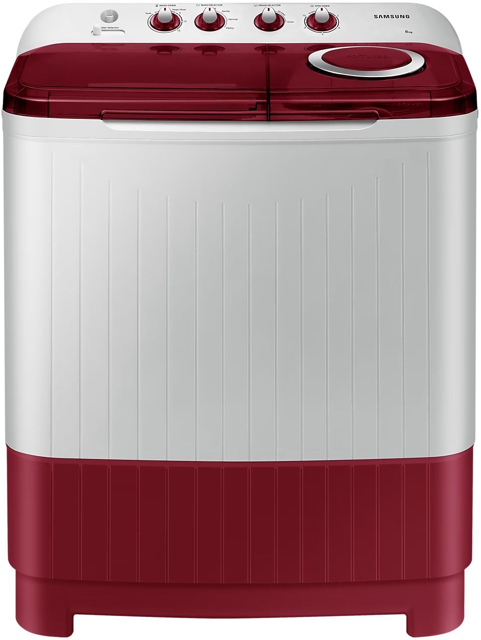 8 kg Semi Automatic Top Load Red-image-25