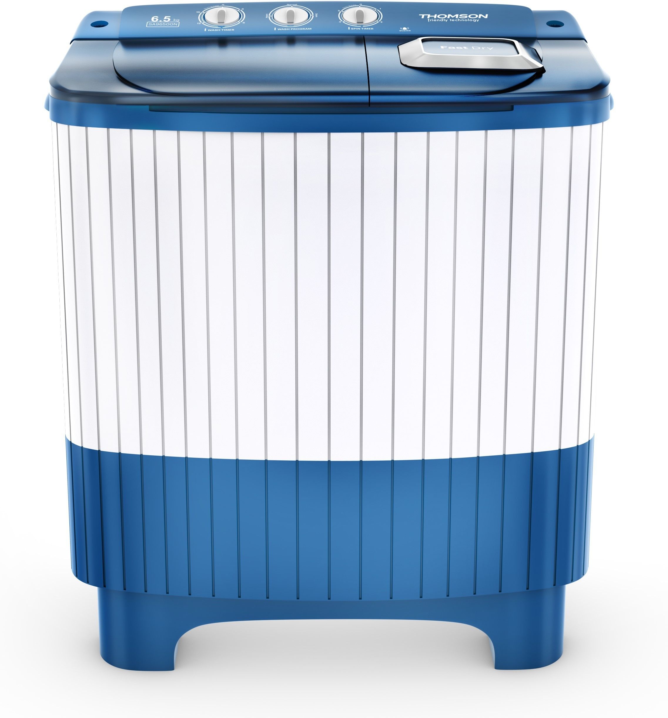 thomson 6.5 kg with Semi Automatic Top Load Blue, White-picture-30