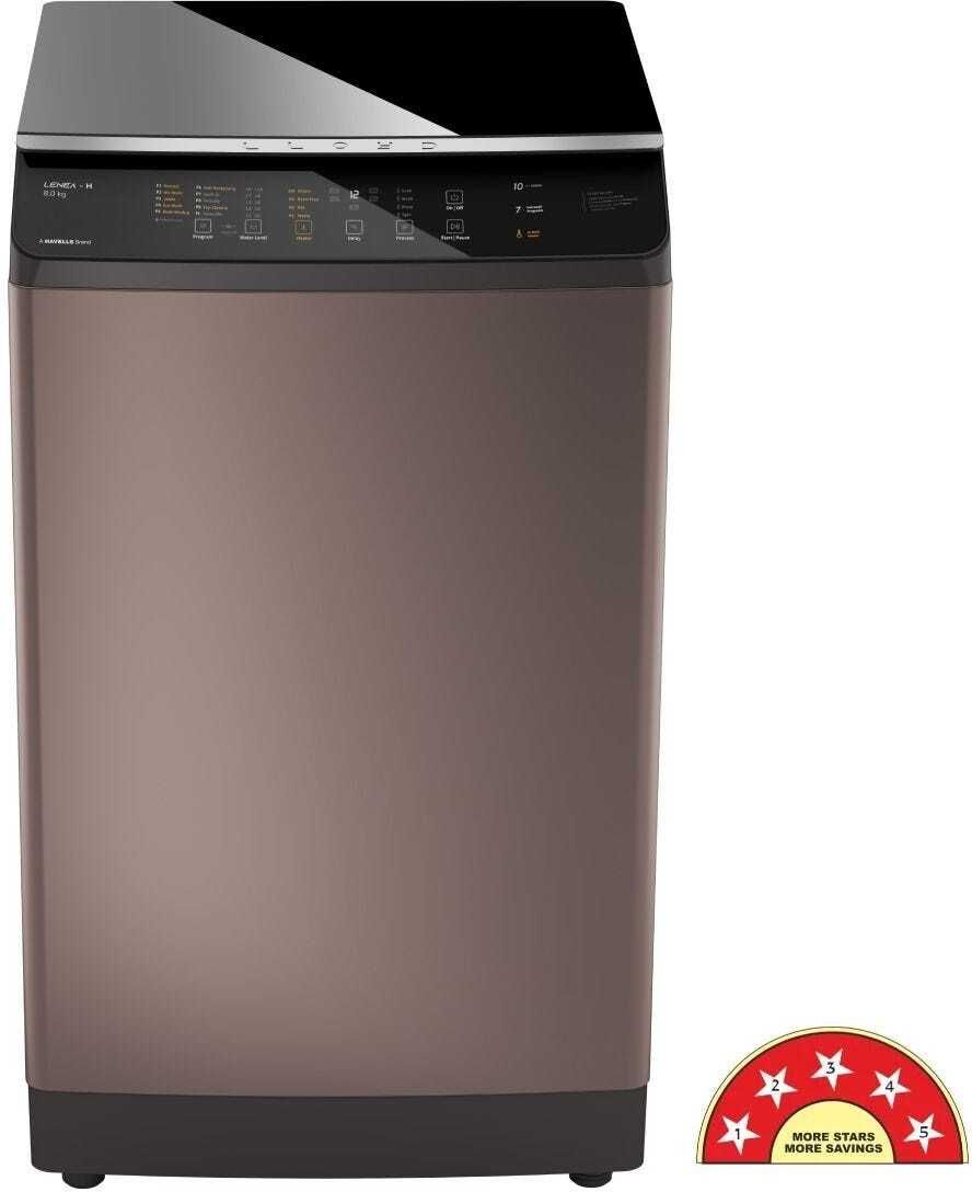 8 kg Fully Automatic Top Load with In-built Heater Brown-image-42