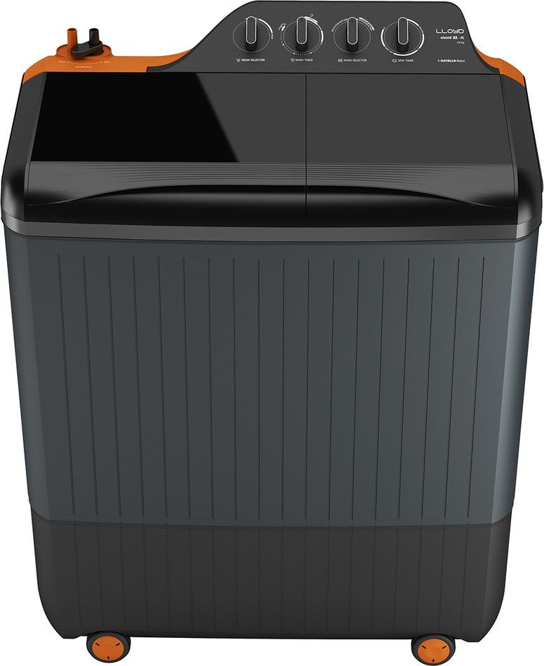 lloyd by havells 9 kg Semi Automatic Top Load Grey, Orange-picture-25