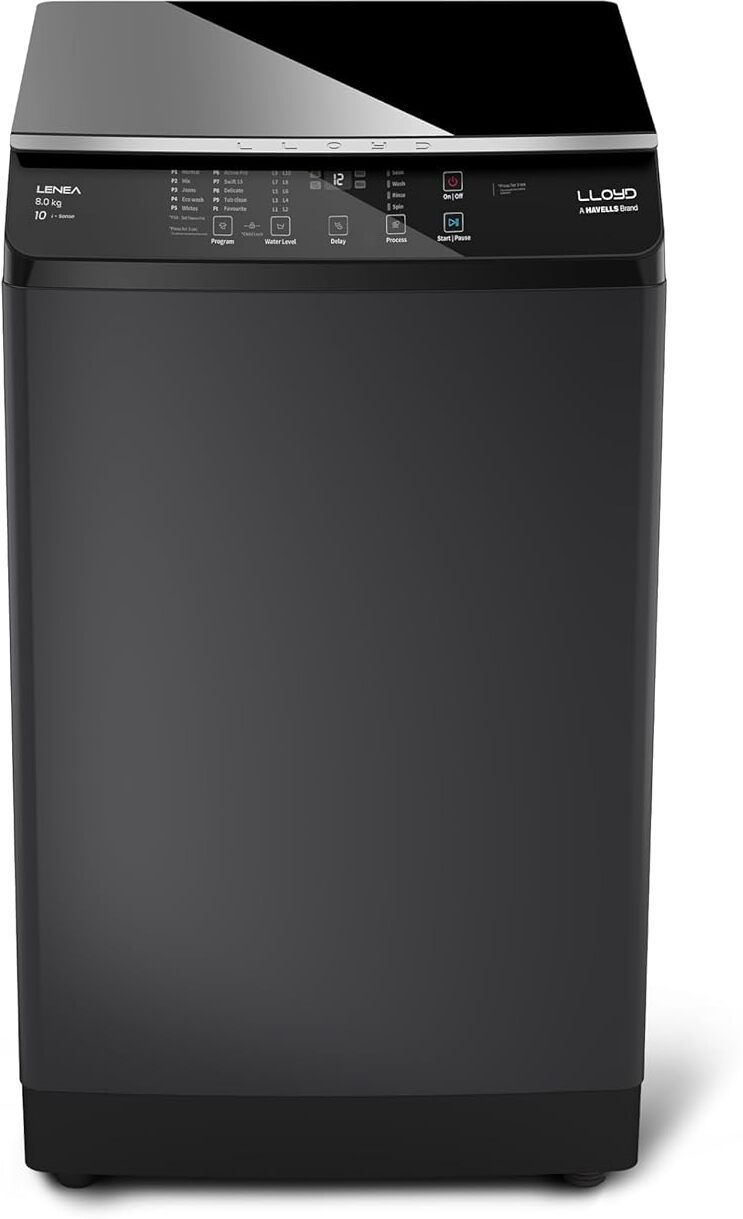 8 kg fully automatic top load black
