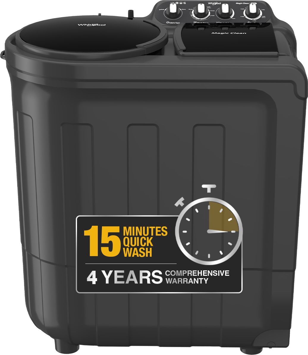 8.5 kg Semi Automatic Top Load Grey