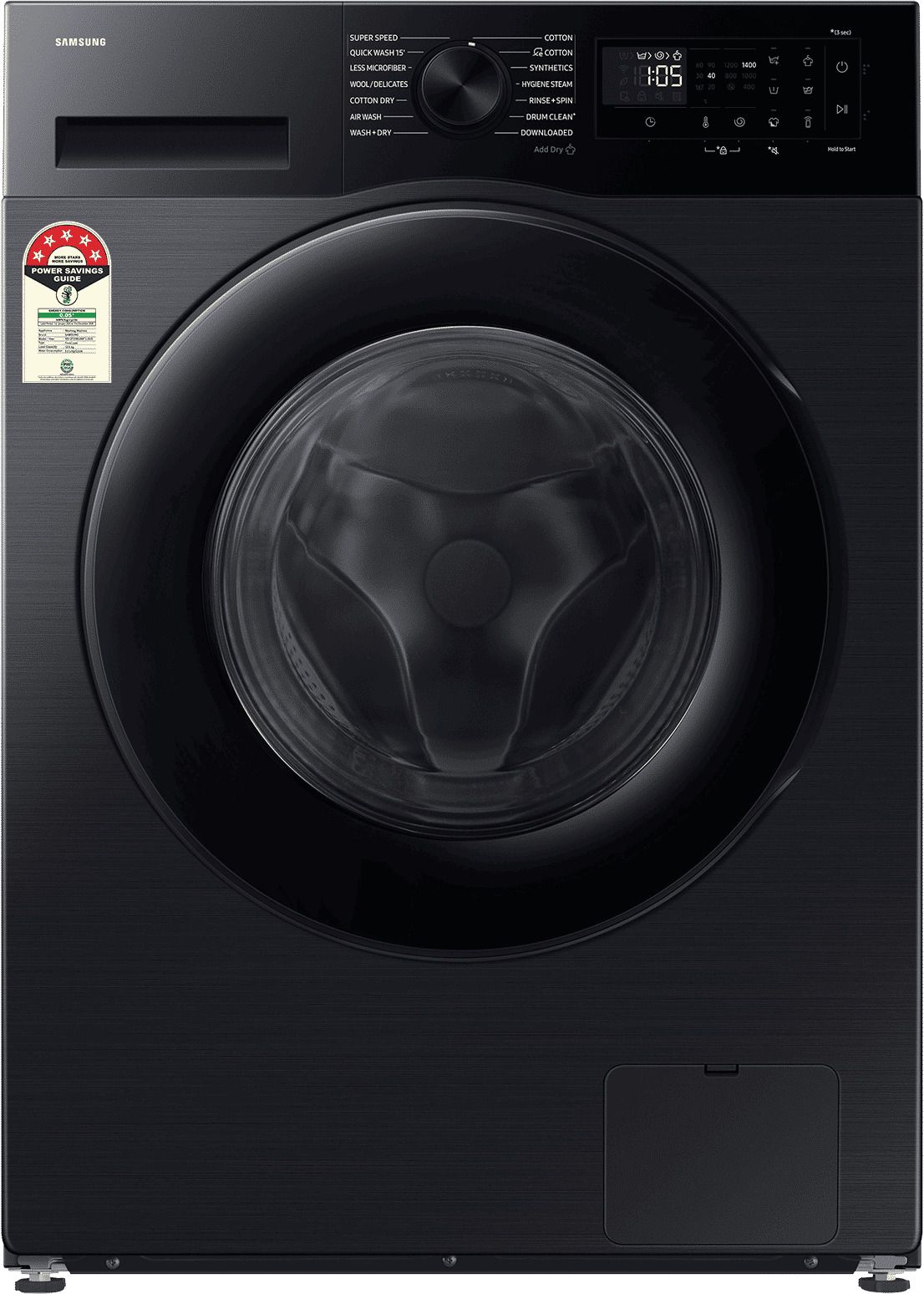 samsung 12 kg Fully Automatic Front Load Black-picture-19