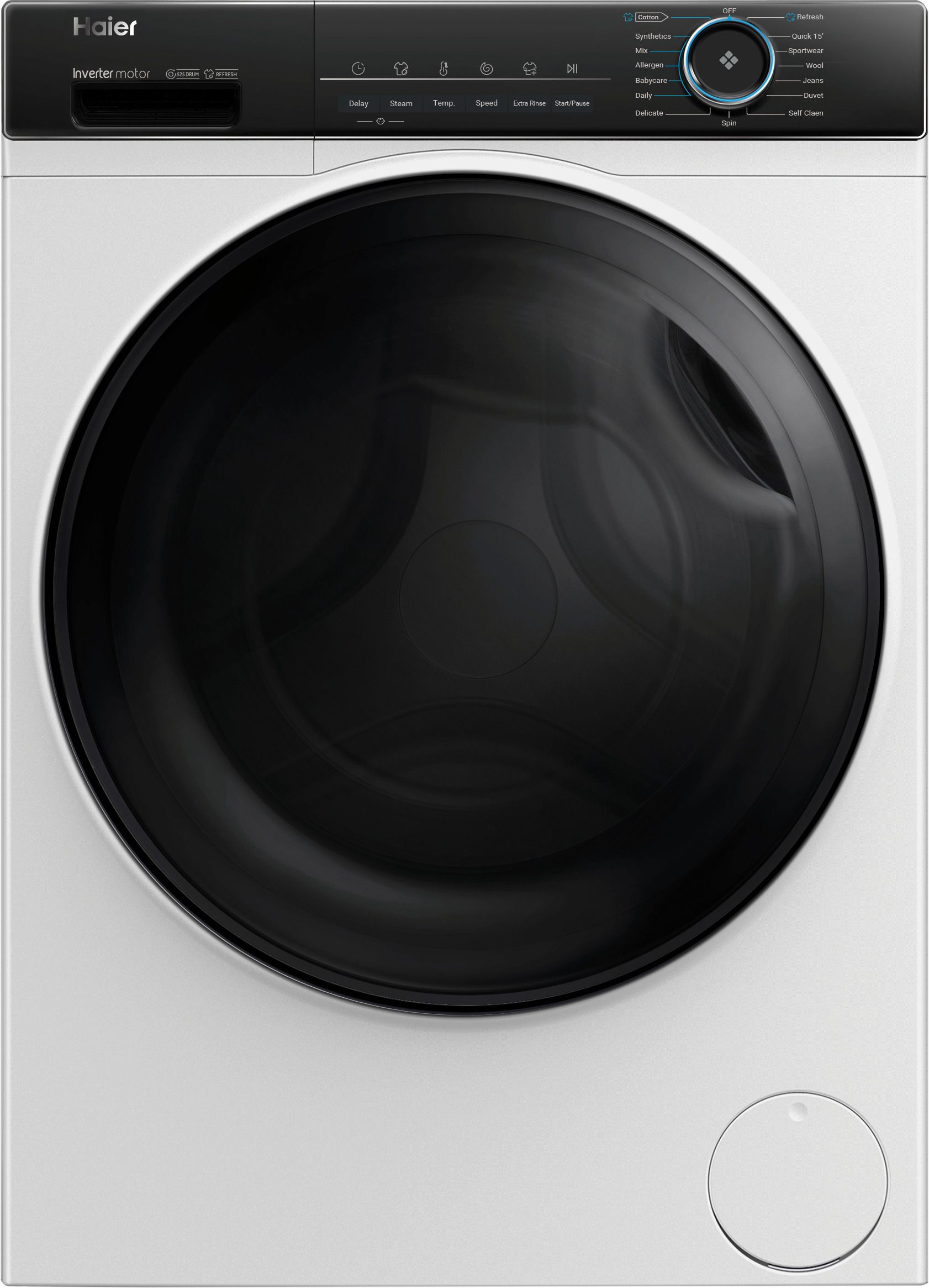 haier 7 kg Fully Automatic Front Load with In-built Heater White-picture-23