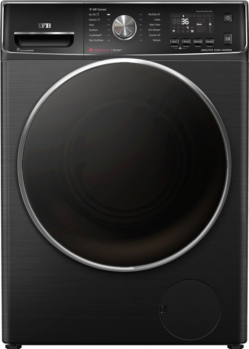 ifb 9 kg Fully Automatic Front Load with In-built Heater Silver-picture-20