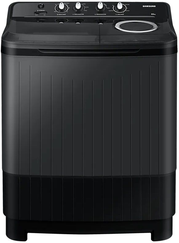 samsung 8.5 kg Semi Automatic Top Load Black, Grey-picture-33