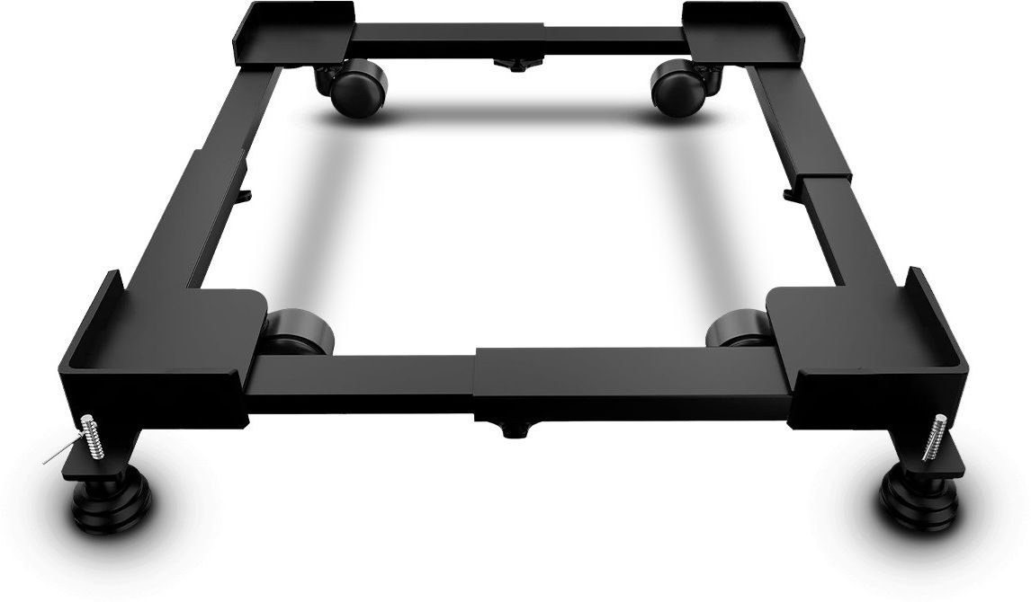 Washing Machine, Water Cooler, Air Cooler, Refrigerator for Front & Top Loading Washing Machines/Dishwasher Stand/Trolley (Min:16.5"x 19.5", Max: 25.5"x32") Material Iron